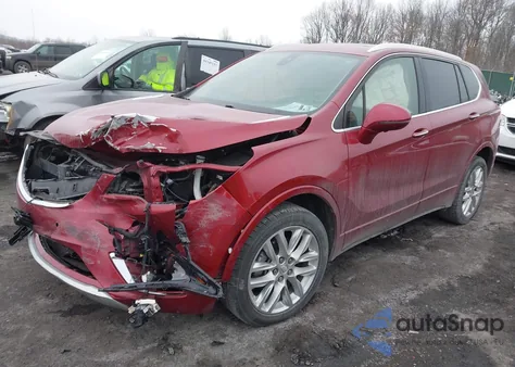 2019 Buick Envision Awd Premium Ii from USA, damaged, VIN LRBFX4SXXKD010083